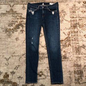Rag and Bone Distressed Skinnies